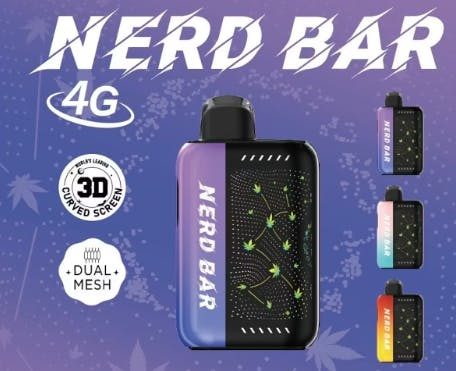 Nerd Bar 4G by Colorado Vape — concentrates available at Terps Dispensary, Pueblo, CO