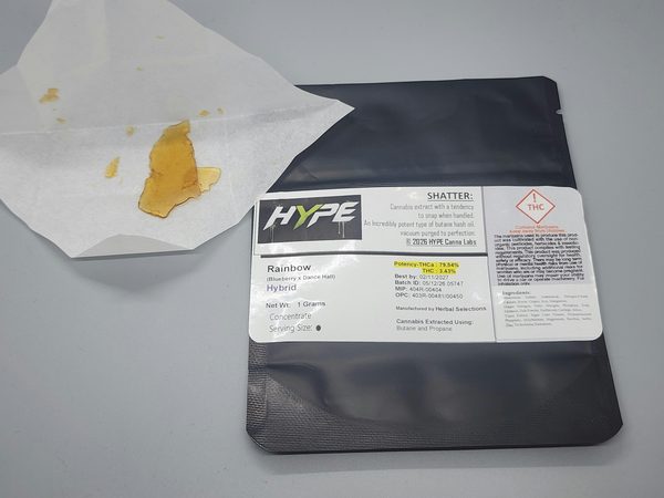 HYPE by Terps — concentrates available at Terps Dispensary, Pueblo, CO