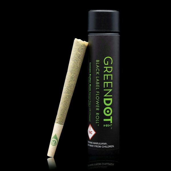 Greendot Black label 1G prerolls by Green Dot Labs — flower at Terps Dispensary in Pueblo, CO